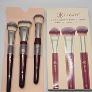 Core Complexion Trio Brush Set - Burgundy